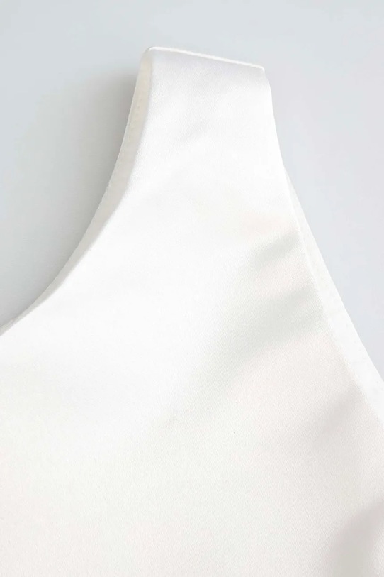 Κοριτσίστικα Coccodrillo φόρεμα αέρινο WC6128303EJG λευκό