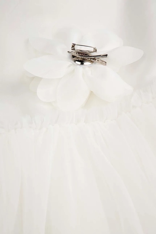 Coccodrillo φόρεμα αέρινο λευκό WC6128303EJG