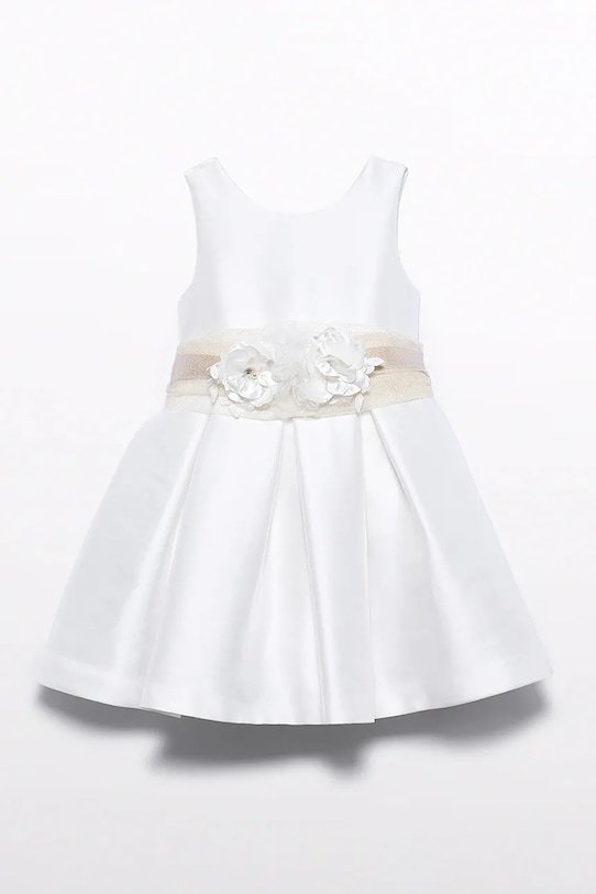 Abel&Lula sukienka rozkloszowana 5030.2.Mini.PPY2 biały SS26