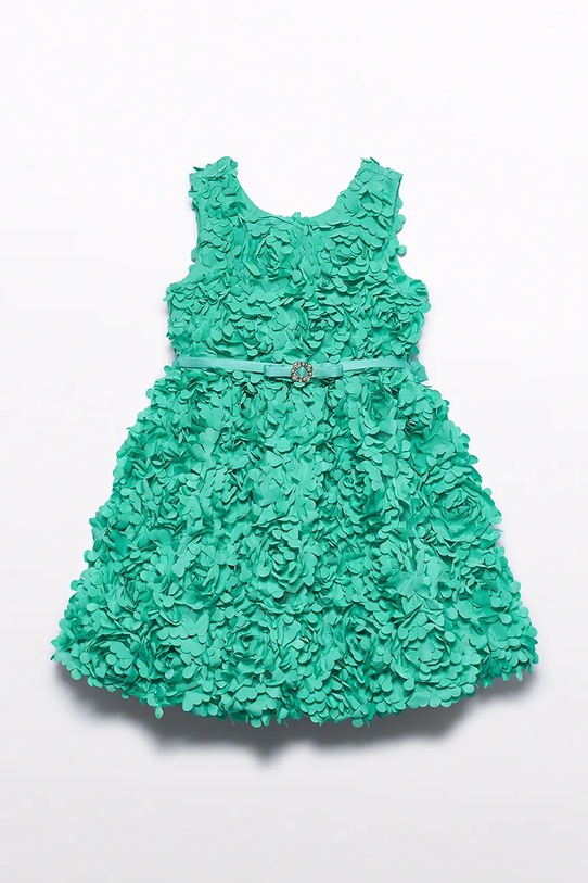 Abel&Lula sukienka 5038.4.Mini.PPY2 zielony SS26