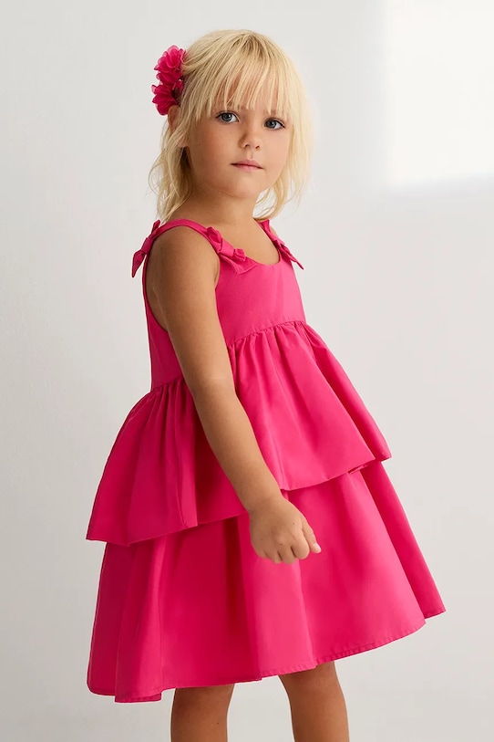 Abel&Lula sukienka rozkloszowana różowy 5041.5.Mini.PPY2