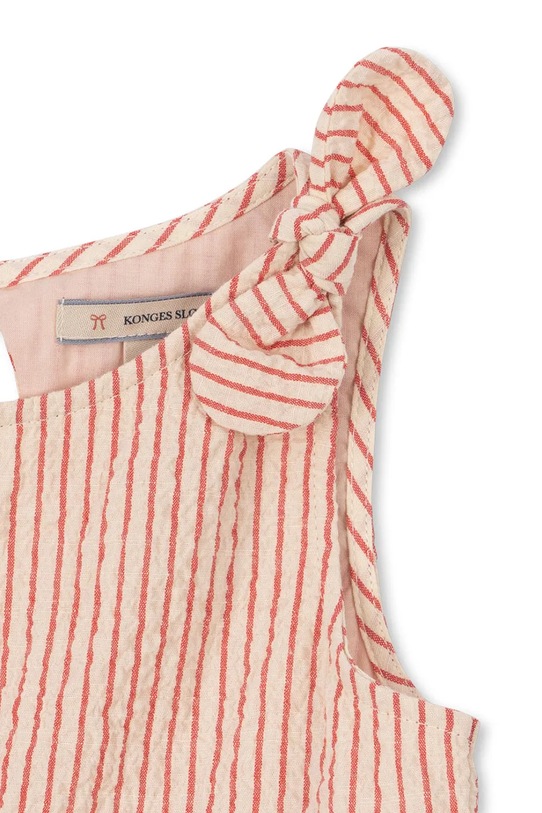 Konges Sløjd poletna obleka bombažna ELLIE DRESS GOTS roza KS105344.PPY2