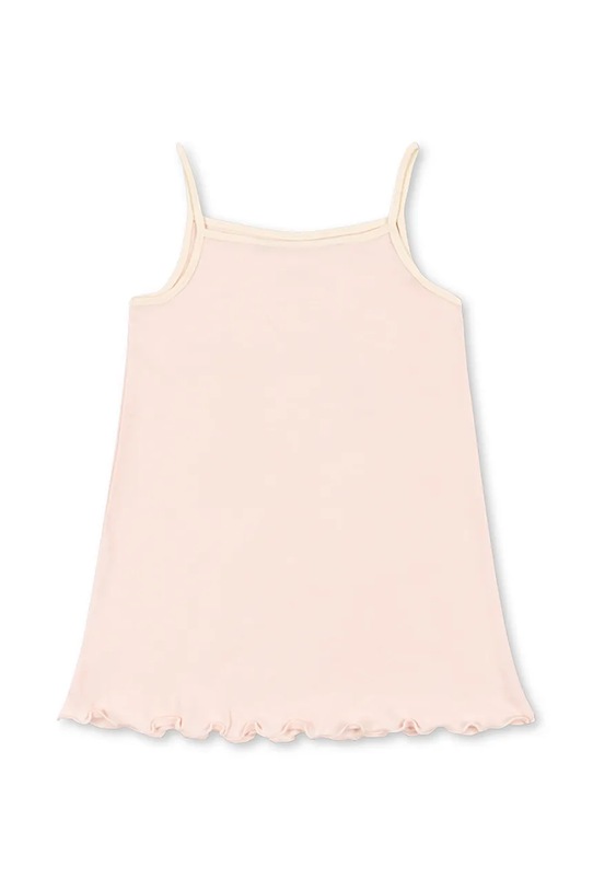 Konges Sløjd рокля от памук ERA STRAP DRESS OCS KS105358.PPY2 розов SS26