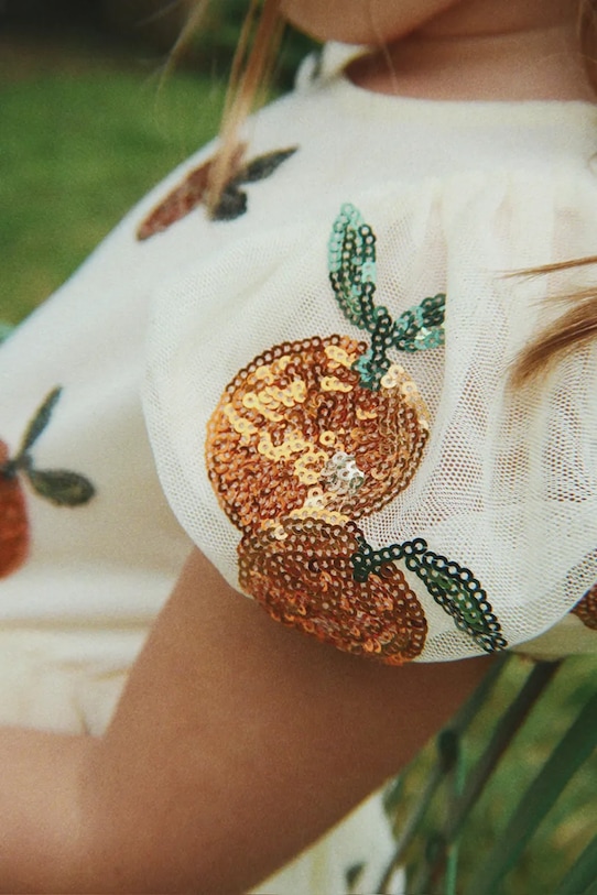 Konges Sløjd obleka HEARTLILY DRESS KS105412.PPY2