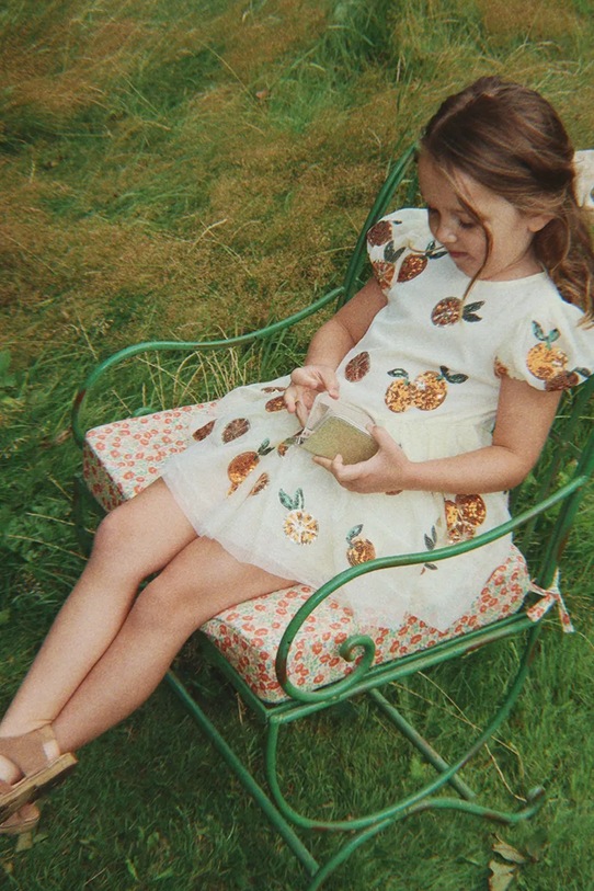 Konges Sløjd obleka HEARTLILY DRESS KS105412.PPY2