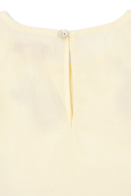 Konges Sløjd obleka HEARTLILY DRESS bež KS105412.PPY2