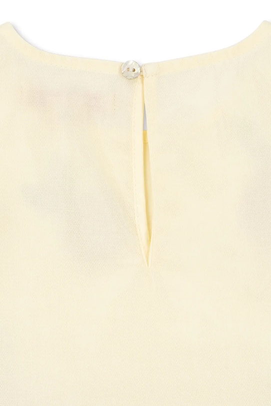 Konges Sløjd obleka HEARTLILY DRESS bež KS105412.PPY2