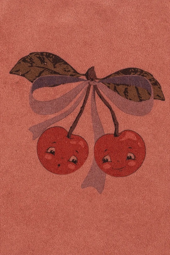 Konges Sløjd rochie din bumbac ITTY STRAP DRESS GOTS roz KS105427.PPY2