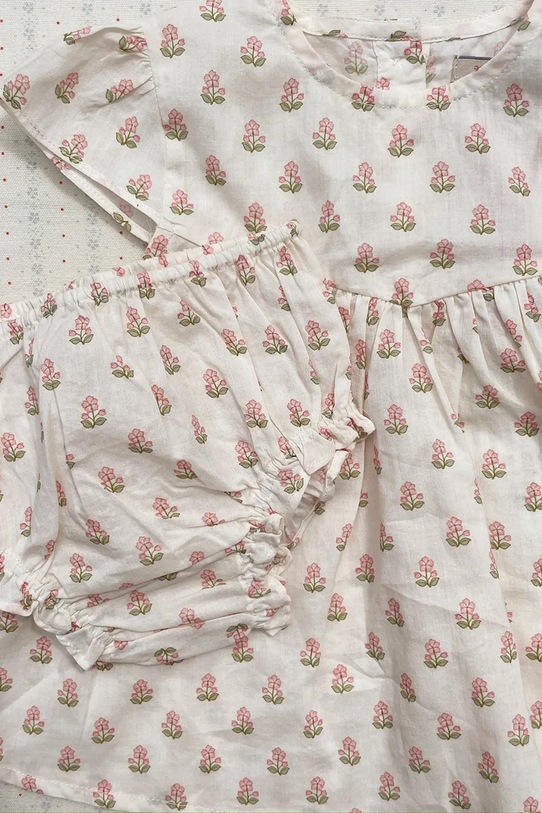 Konges Sløjd рокля от памук PACEY SET GOTS KS105512.PPY2