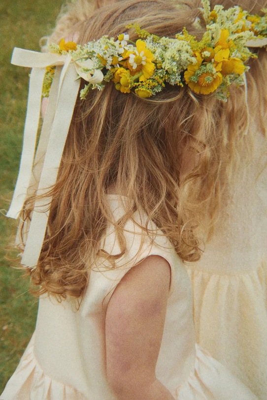 Konges Sløjd φόρεμα flared BELLIS DRESS GRS KS105611.PPY2