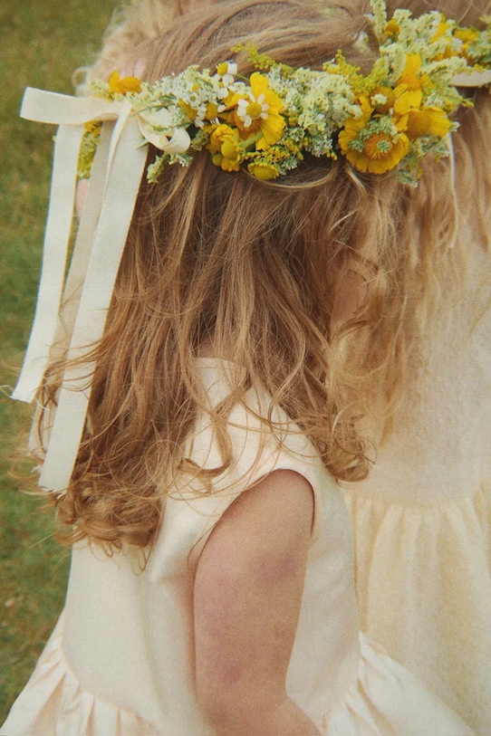 Konges Sløjd φόρεμα flared BELLIS DRESS GRS KS105611.PPY2