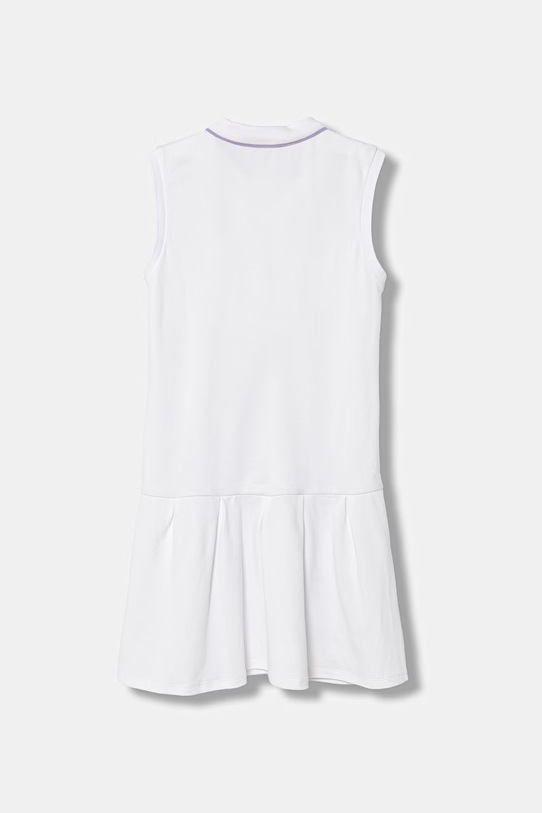 United Colors of Benetton letní šaty bavlněné s elastanem 3WG9CV012.G.seasonal bílá SS26