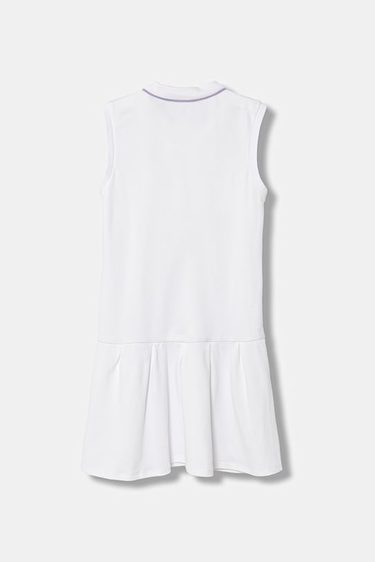 United Colors of Benetton letní šaty bavlněné s elastanem 3WG9CV012.G.seasonal bílá SS26