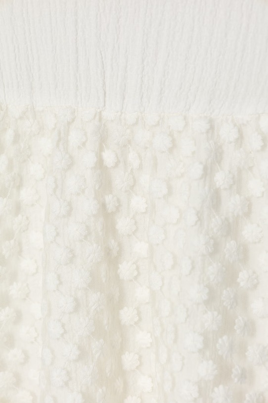 Κοριτσίστικα United Colors of Benetton φόρεμα με βισκόζη 41PTGV02Q.P.Stagionale μπεζ