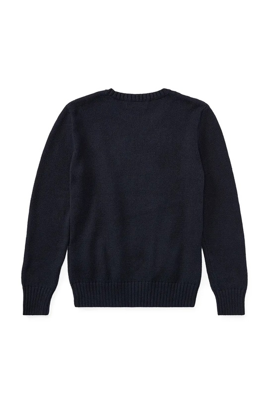 Αγορίστικα Παιδικό βαμβακερό πουλόβερ Polo Ralph Lauren 323668286002 σκούρο μπλε