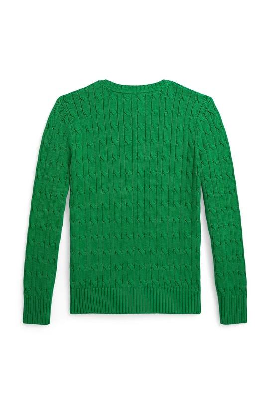 Polo Ralph Lauren sweter bawełniany dziecięcy 323702674502 zielony SS26