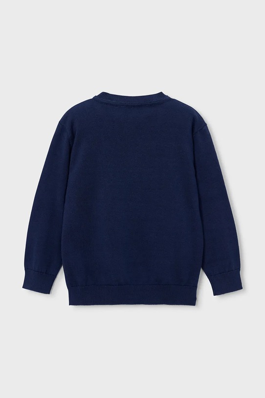 Παιδικό βαμβακερό πουλόβερ Mayoral 311.5B.Mini.PPY2 σκούρο μπλε SS26