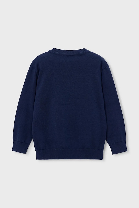 Παιδικό βαμβακερό πουλόβερ Mayoral 311.5B.Mini.PPY2 σκούρο μπλε SS26
