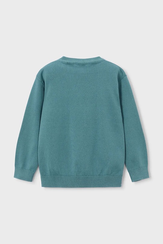 Παιδικό βαμβακερό πουλόβερ Mayoral 311.5B.Mini.PPY2 τιρκουάζ SS26