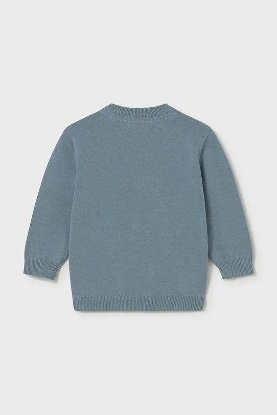 Детский хлопковый свитер Mayoral 1308.3B.Baby.PPY2 голубой SS26