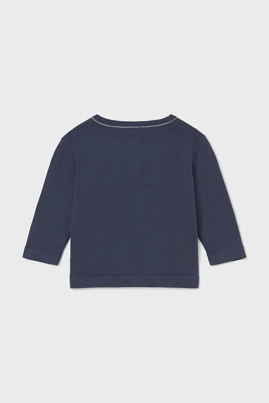 Παιδική βαμβακερή ζακέτα Mayoral 1310.3A.Baby.PPY2 σκούρο μπλε SS26