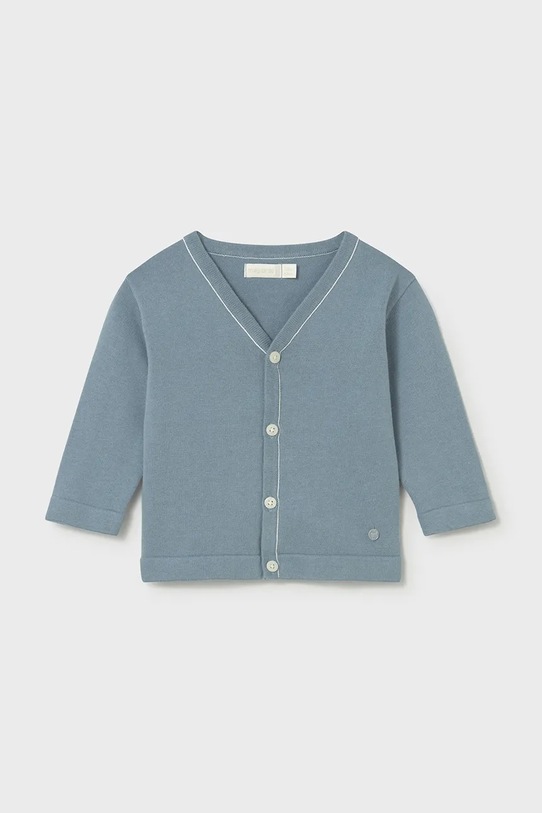Dječji pamučni kardigan Mayoral 1310.3A.Baby.PPY2 plava SS26