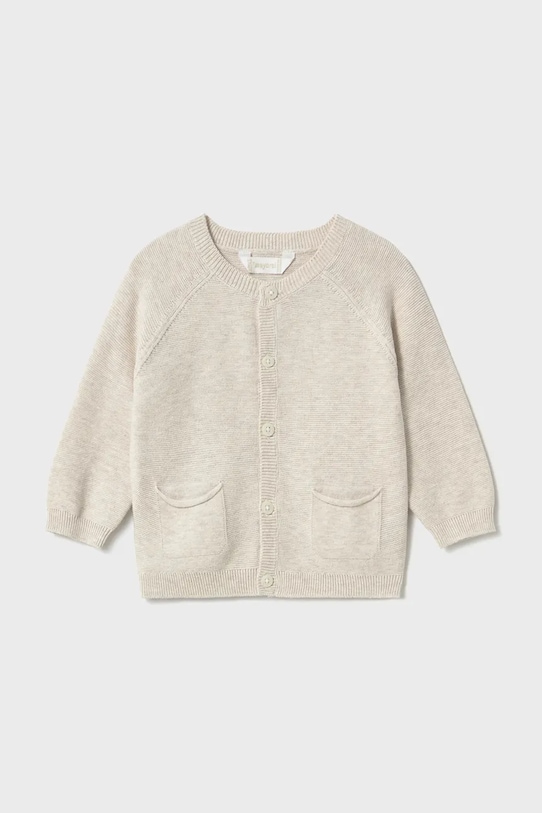 Παιδική βαμβακερή ζακέτα Mayoral βαμβάκι μπεζ 1311.3B.Baby.PPY2