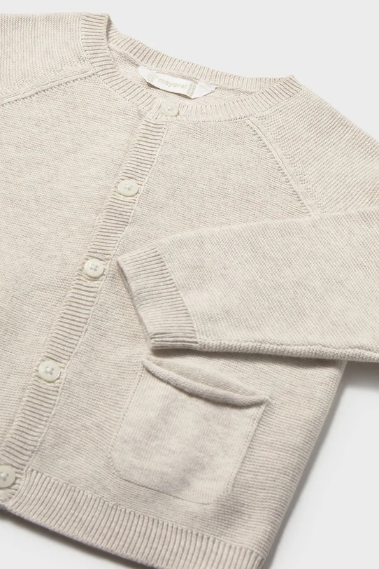 Αγορίστικα Παιδική βαμβακερή ζακέτα Mayoral 1311.3B.Baby.PPY2 μπεζ