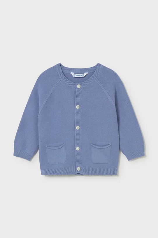 Παιδική βαμβακερή ζακέτα Mayoral βαμβάκι μπλε 1311.3B.Baby.PPY2