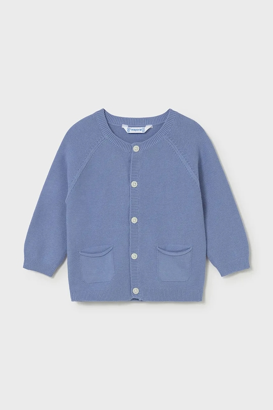 Παιδική βαμβακερή ζακέτα Mayoral βαμβάκι μπλε 1311.3B.Baby.PPY2