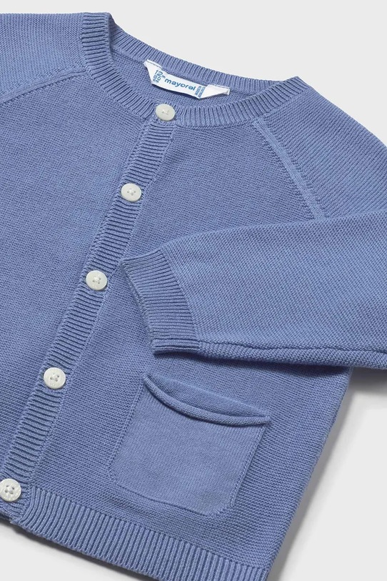 Αγορίστικα Παιδική βαμβακερή ζακέτα Mayoral 1311.3B.Baby.PPY2 μπλε