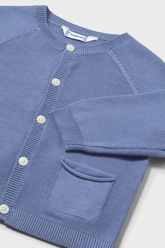 Αγορίστικα Παιδική βαμβακερή ζακέτα Mayoral 1311.3B.Baby.PPY2 μπλε