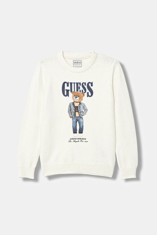 Guess sweter dziecięcy pozostałe biały N6RR01.Z2ZK2.PPY2