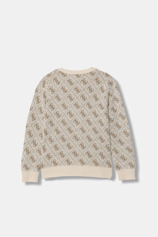 Guess kardigan z domieszką wełny dziecięcy N6RR08.Z3OE2.PPY2 beżowy SS26