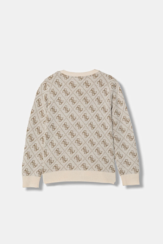 Guess kardigan z domieszką wełny dziecięcy N6RR08.Z3OE2.PPY2 beżowy SS26