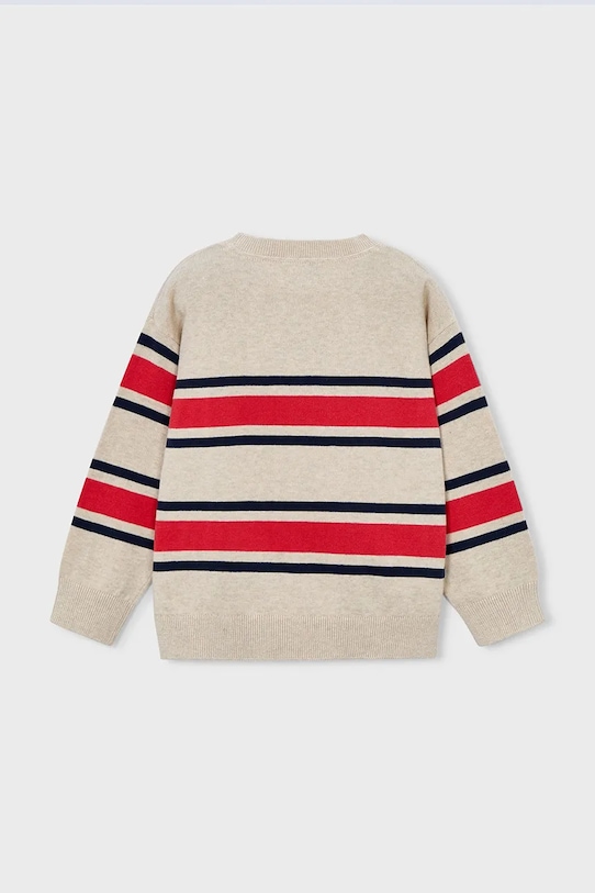 Αγορίστικα Παιδικό βαμβακερό πουλόβερ Mayoral 3378.5E.Mini.PPY2 μπεζ