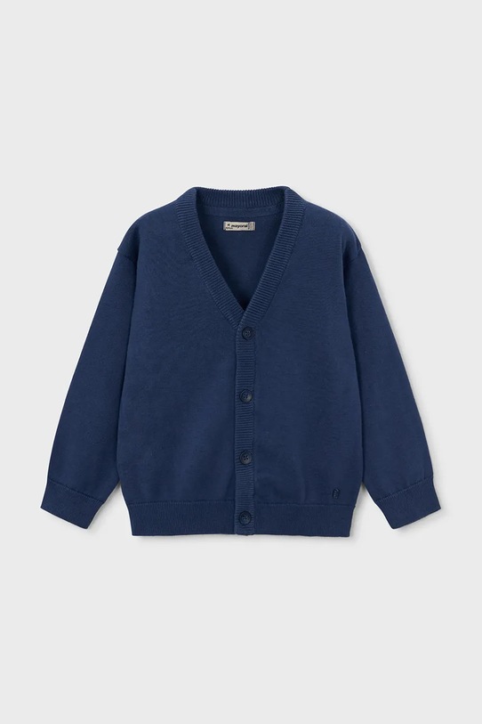 Dječji pamučni kardigan Mayoral pamuk mornarsko plava 3381.5A.Mini.PPY2