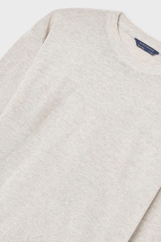 Otroški bombažen pulover Mayoral bež 6356.7A.Junior.PPY2