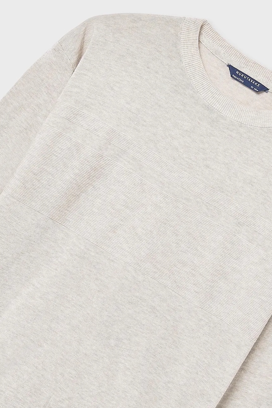 Otroški bombažen pulover Mayoral bež 6356.7A.Junior.PPY2