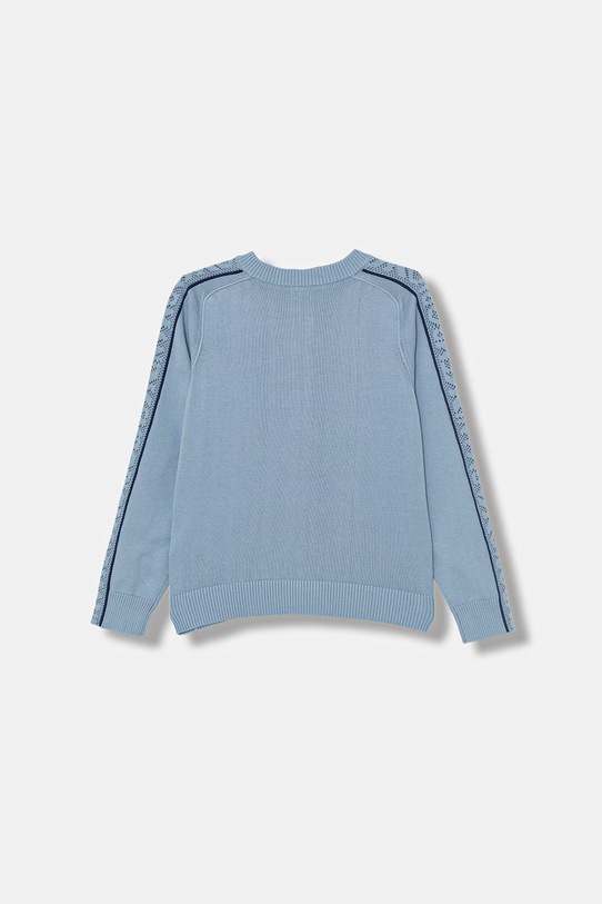 Emporio Armani cardigan pentru copii, din bumbac EB001218.AF23410 albastru SS26