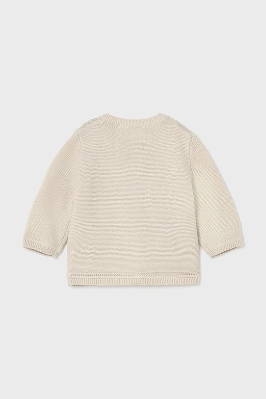 Детский хлопковый кардиган Mayoral Newborn 1303.1B.Newborn.PPY2 бежевый SS26