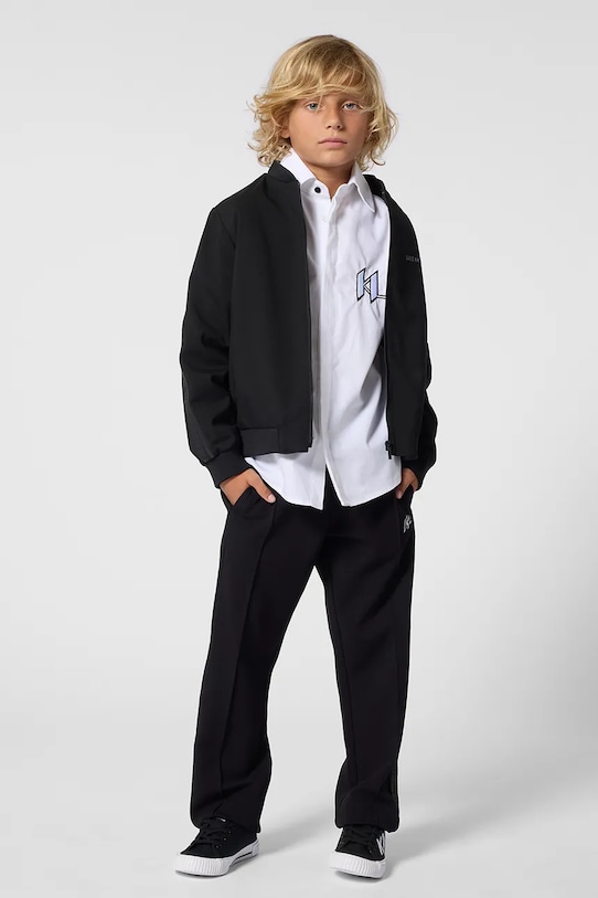 Detská mikina Karl Lagerfeld Z31092.114.150 čierna