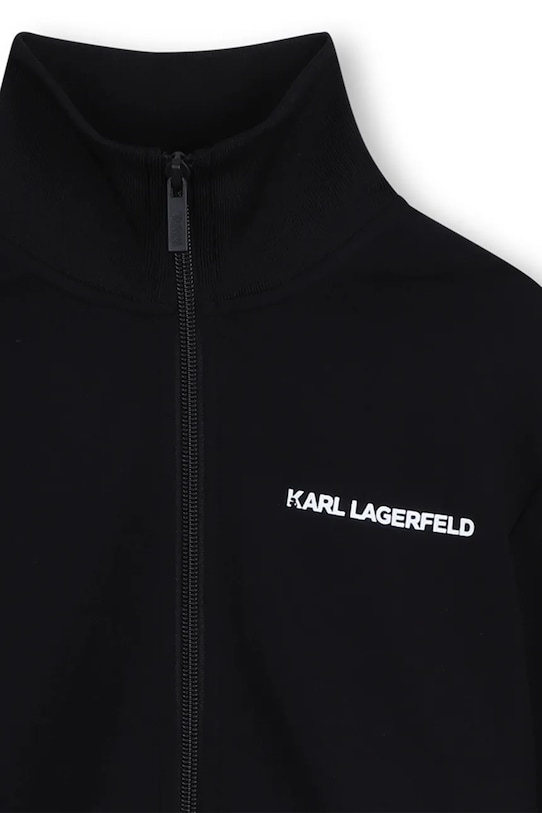 Detská mikina Karl Lagerfeld čierna Z31092.114.150