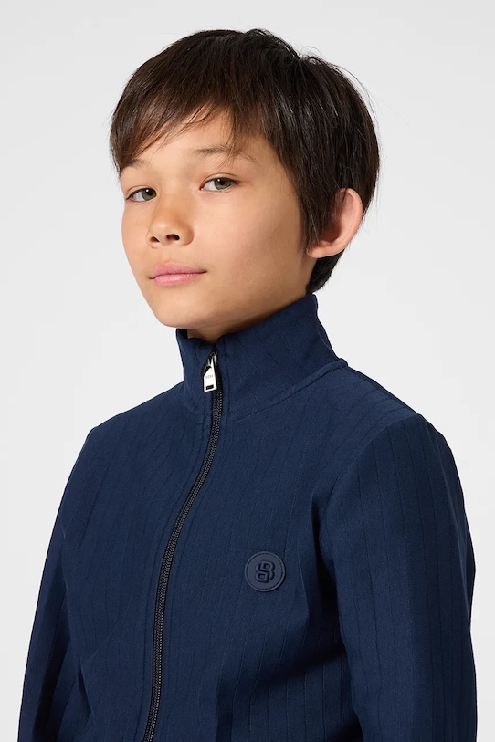 Dječja dukserica BOSS J52949.114.150 mornarsko plava