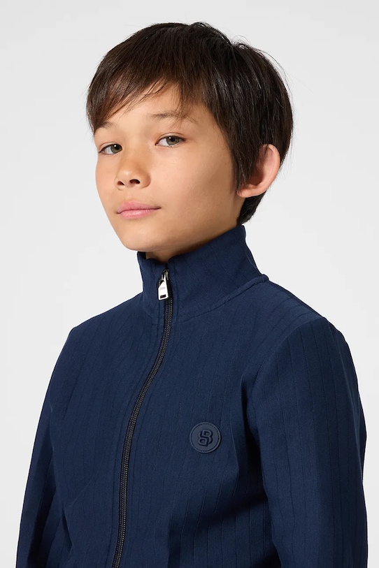 Dječja dukserica BOSS J52949.162.174 mornarsko plava