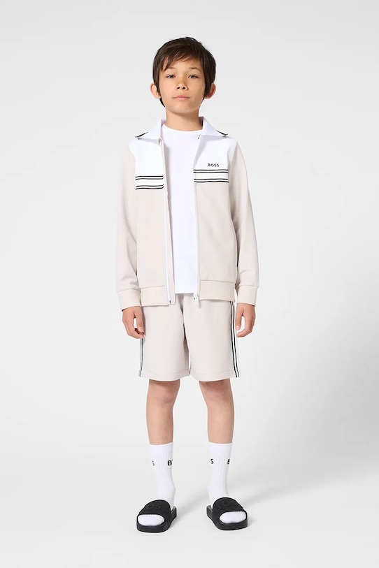 Παιδικό κάρδιγκαν BOSS άλλο μπεζ J52951.114.150