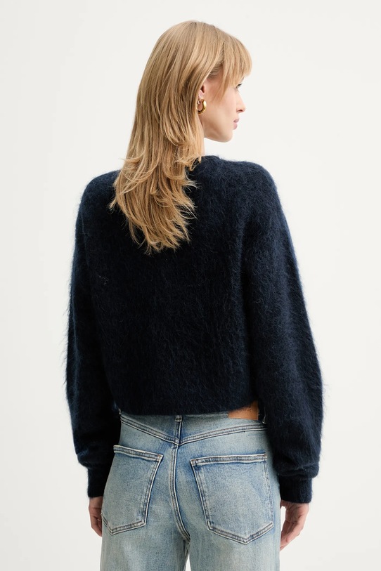 Odzież Gestuz kardigan z dodatkiem wełny 10910855 granatowy