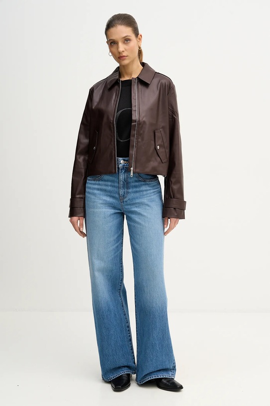 Calvin Klein Jeans sweter bawełniany LV047E304G czarny SS26