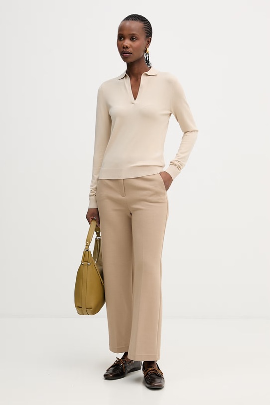 Weekend Max Mara sweter PALANCA 2615361101600 beżowy SS26