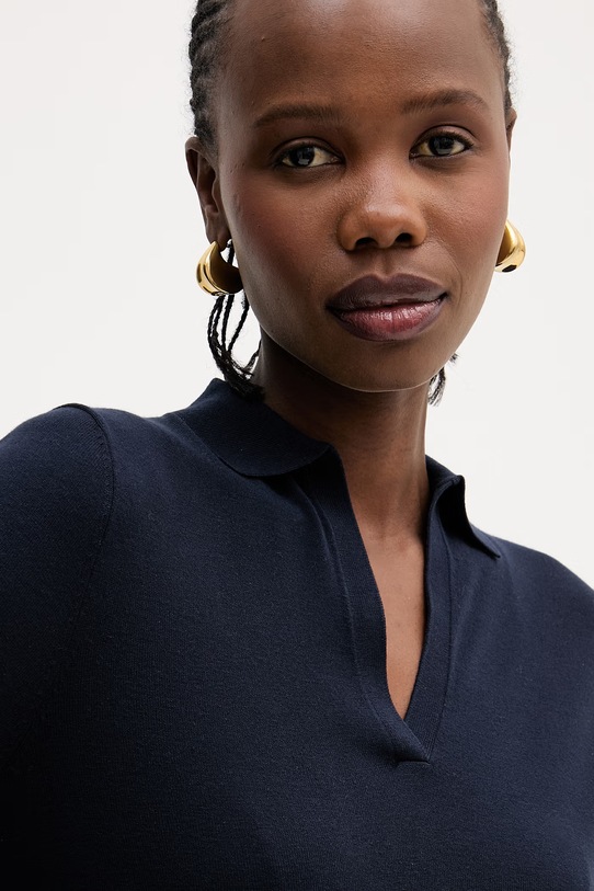 Weekend Max Mara sweter PALANCA granatowy 2615361101600